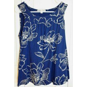 Carolyn Taylor XL multi-color sleeveless scoop neck top work office